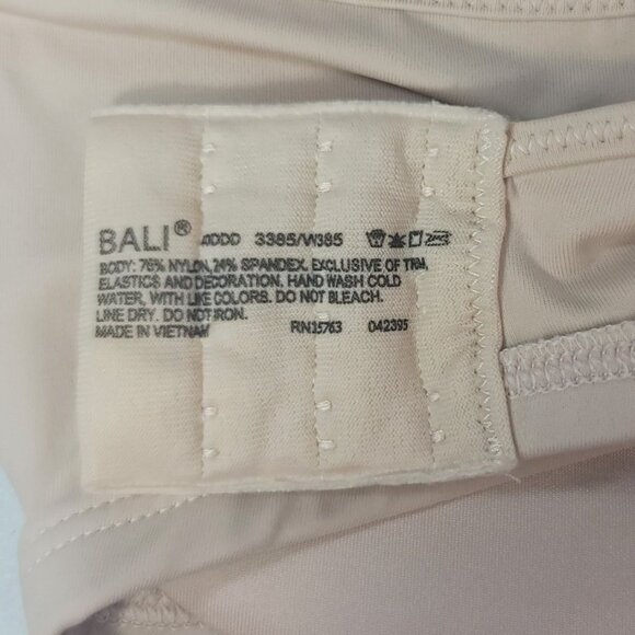 Bali Passion For Comfort Minimizer Bra Tan 40DDD Seamless Underwire 3385 VV385 - Picture 9 of 9
